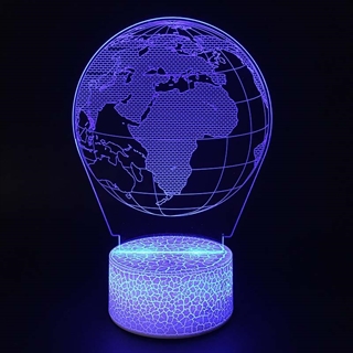 Globus 3D lampe